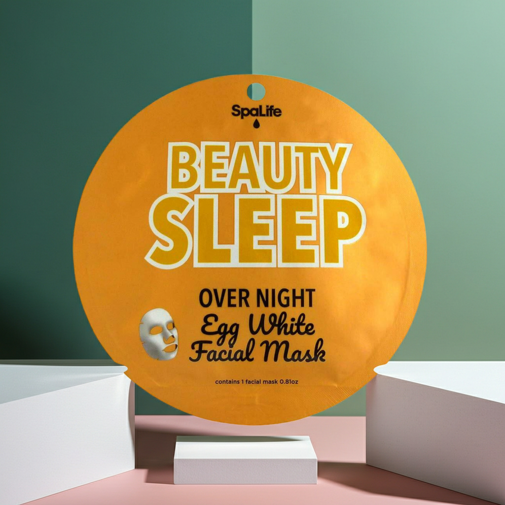 Korean skincare, K-beauty, overnight face mask, egg white facial mask