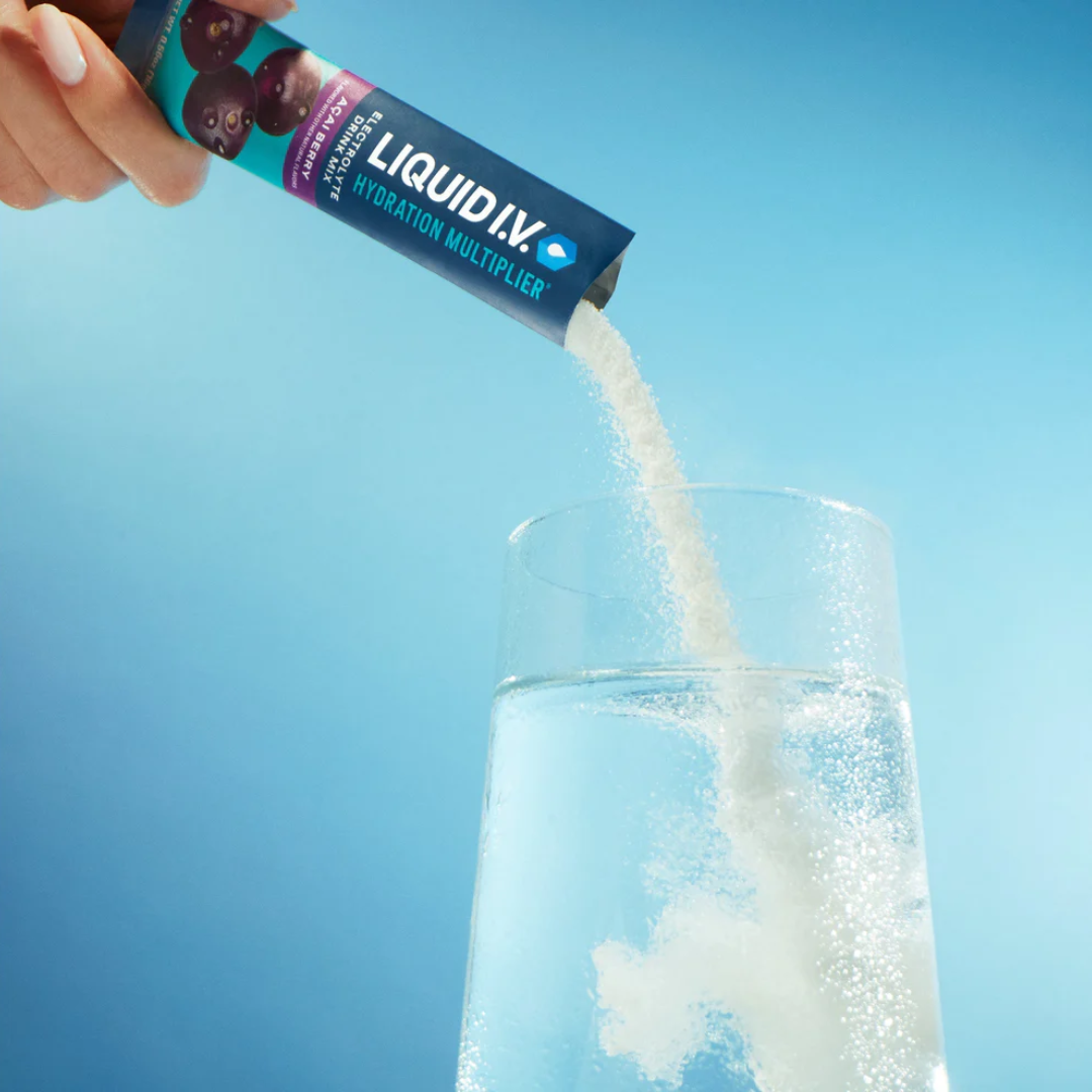Liquid IV, hydration drink mix, post workout recovery, flavored water