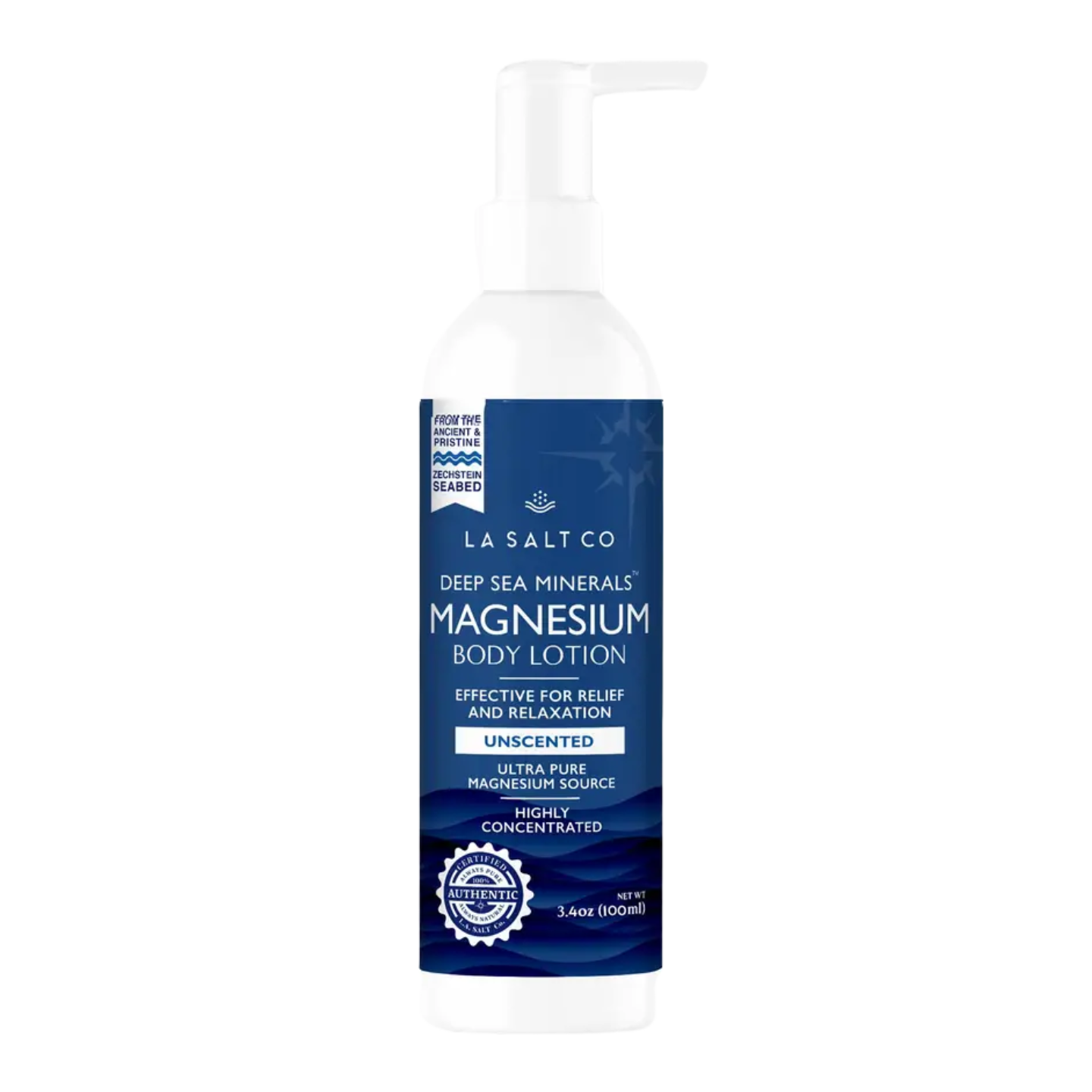 deep sea minerals magnesium body lotion, travel sized lotion, muscle relief and relaxation