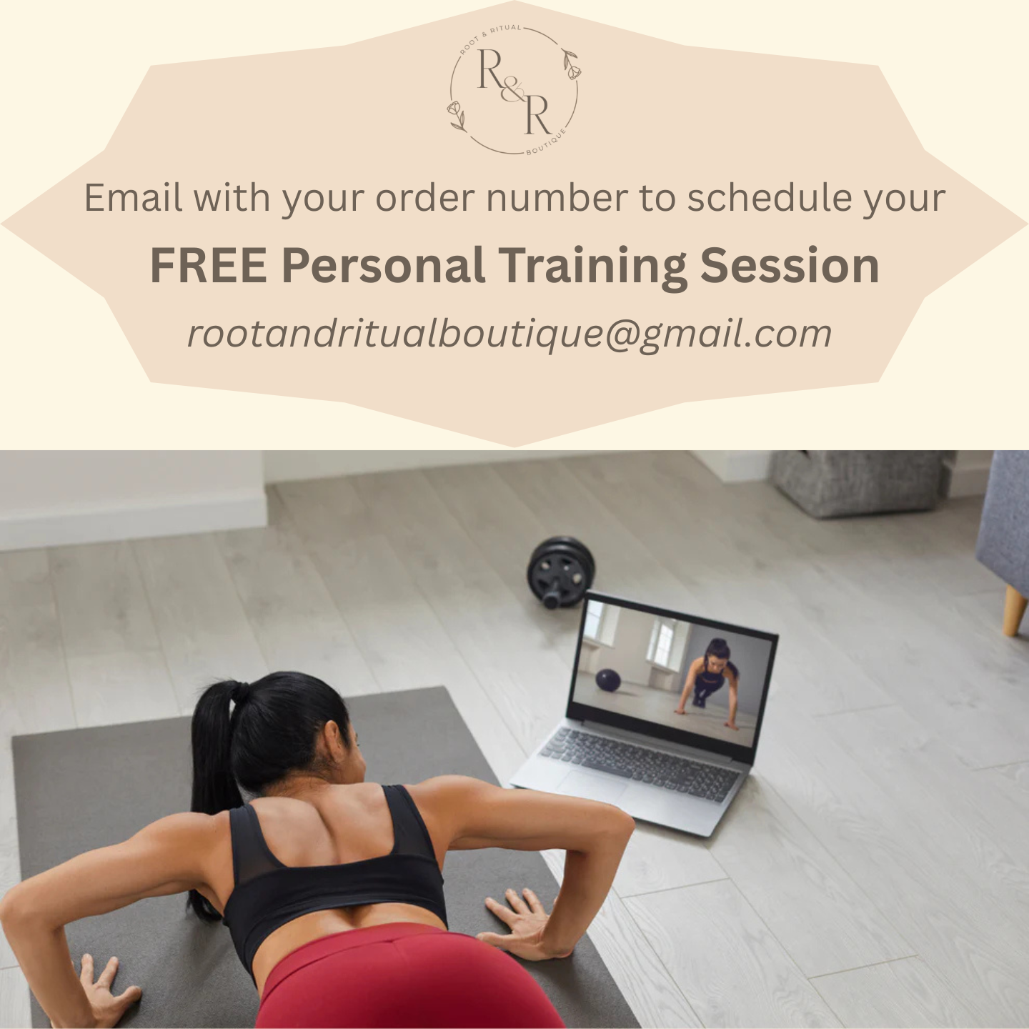 FREE Personal Training Session, Personal Trainer, virtual workout class, workout