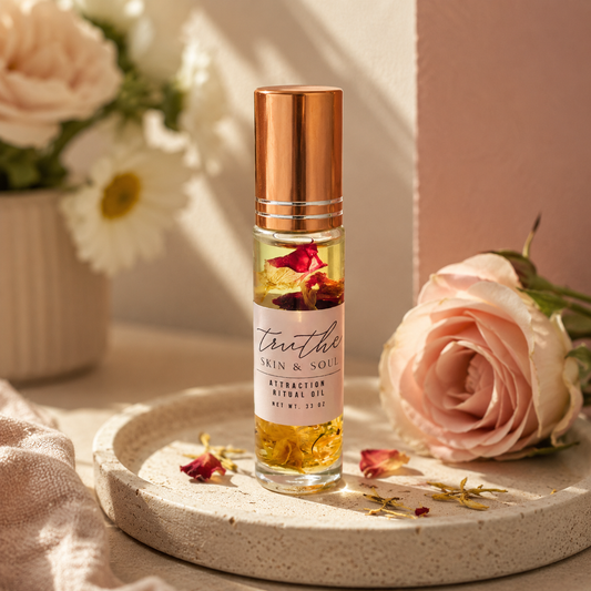 perfume roller, attraction ritual oil, manifestation oil, oil roller, essential oil