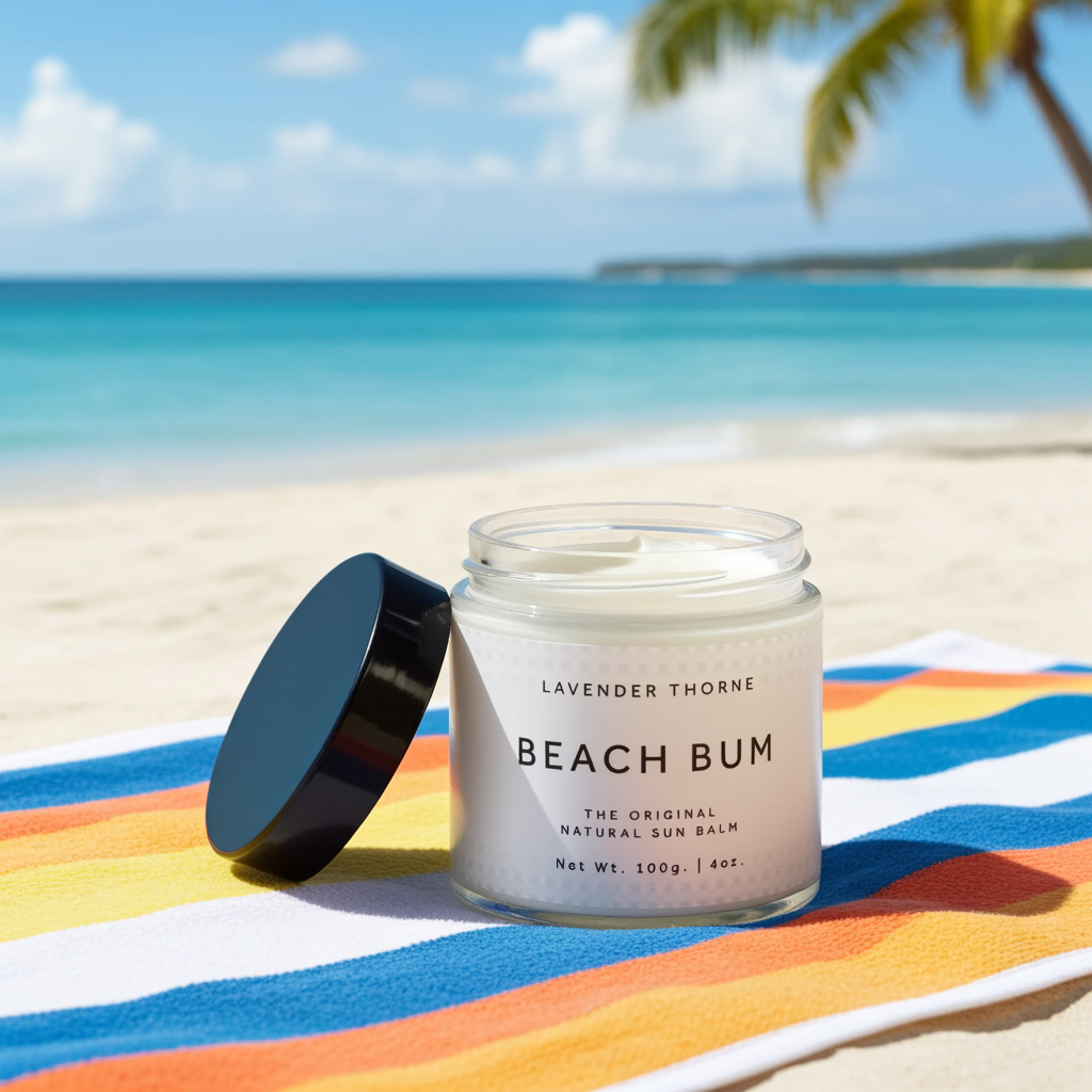 natural sunscreen, organic skincare, summer essential, sun protection, sun balm