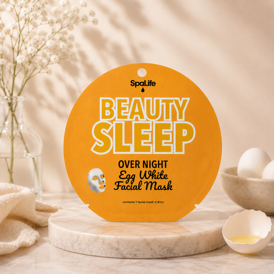 Korean skincare, K-beauty, overnight face mask, egg white facial mask
