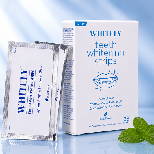 teeth whitening strips, enamel safe, remove teeth stains