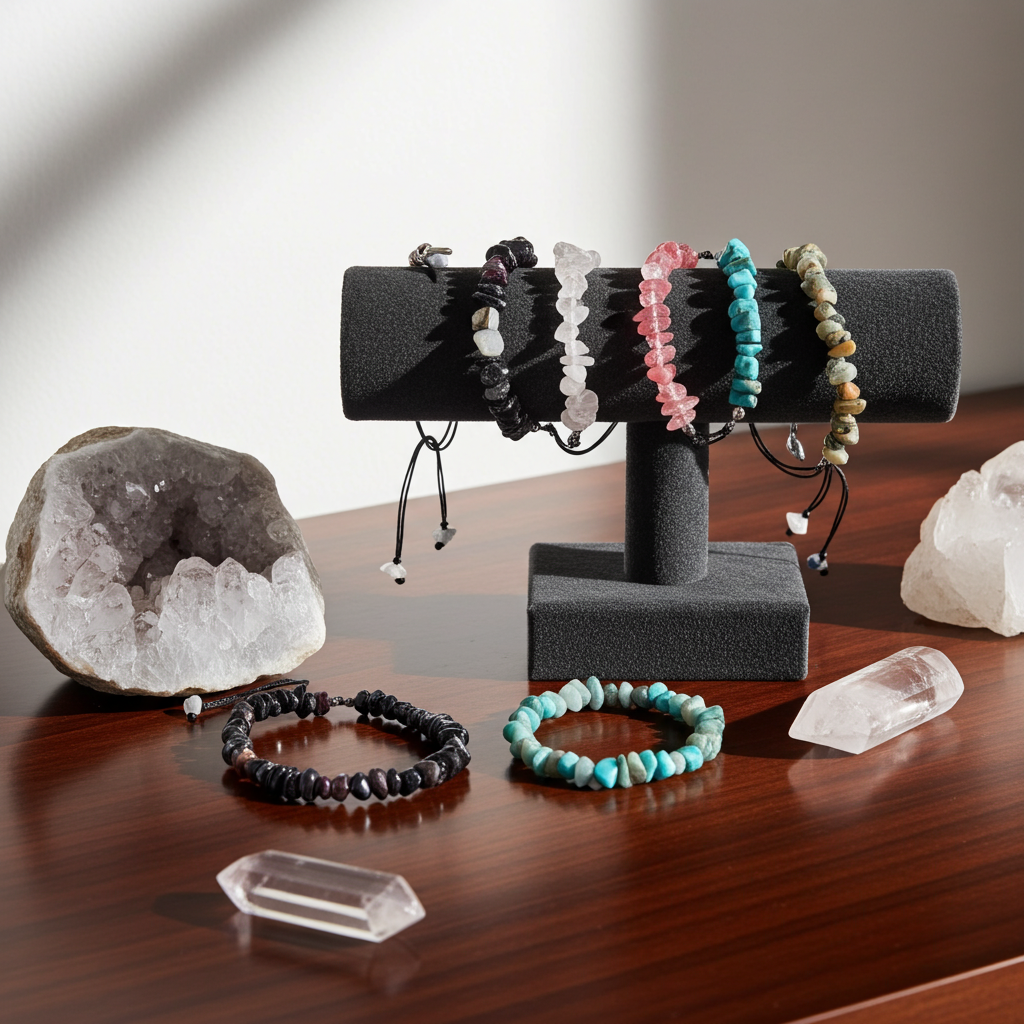 crystal bracelet, accessories, energy healing bracelet, crystal magic