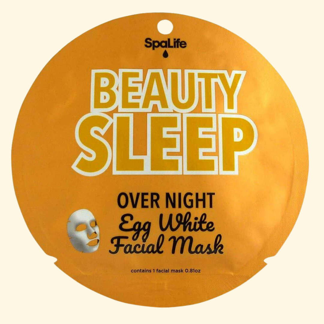 beauty sleep egg white facial mask Korean skincare