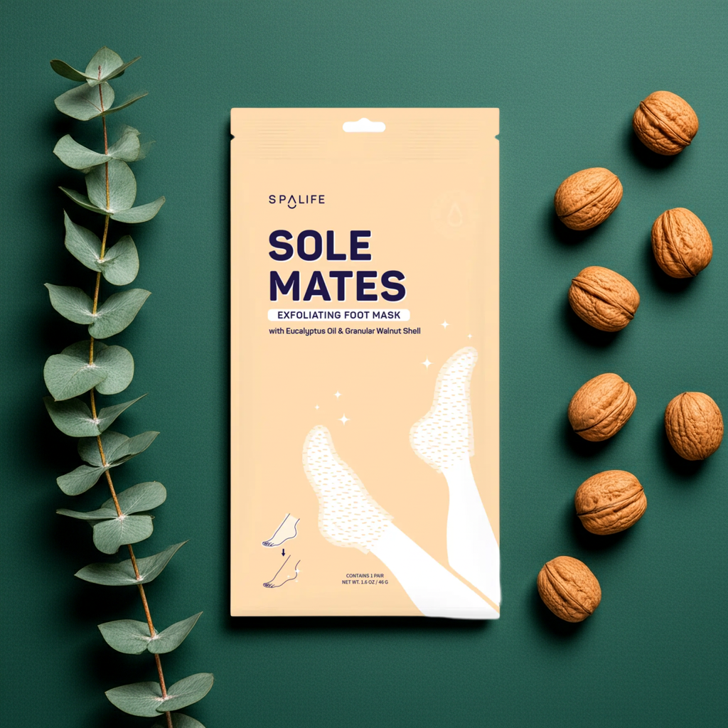 foot mask, foot booties, pedicure at home, soft feet