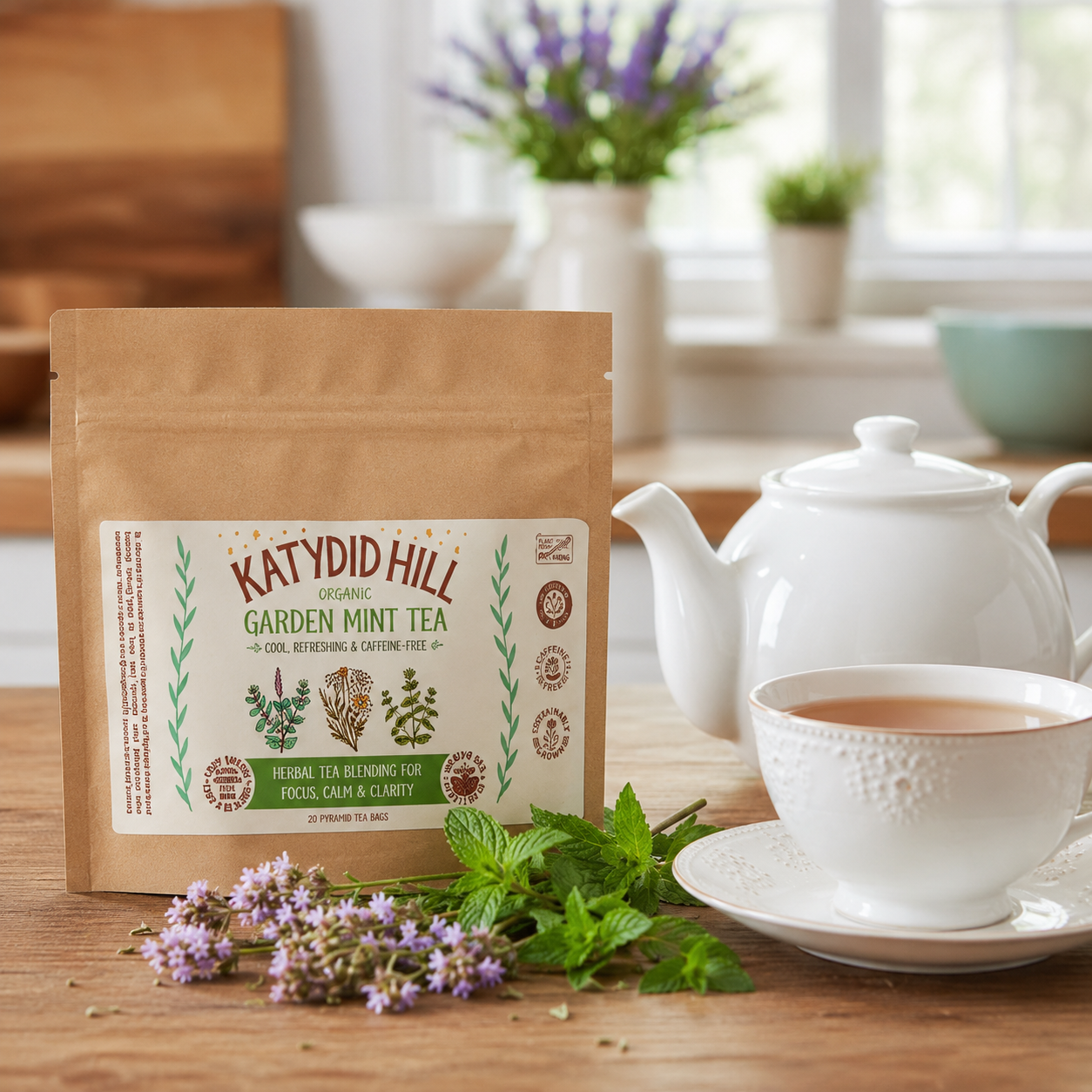 herbal loose leaf tea, tea flight, wellness tea
