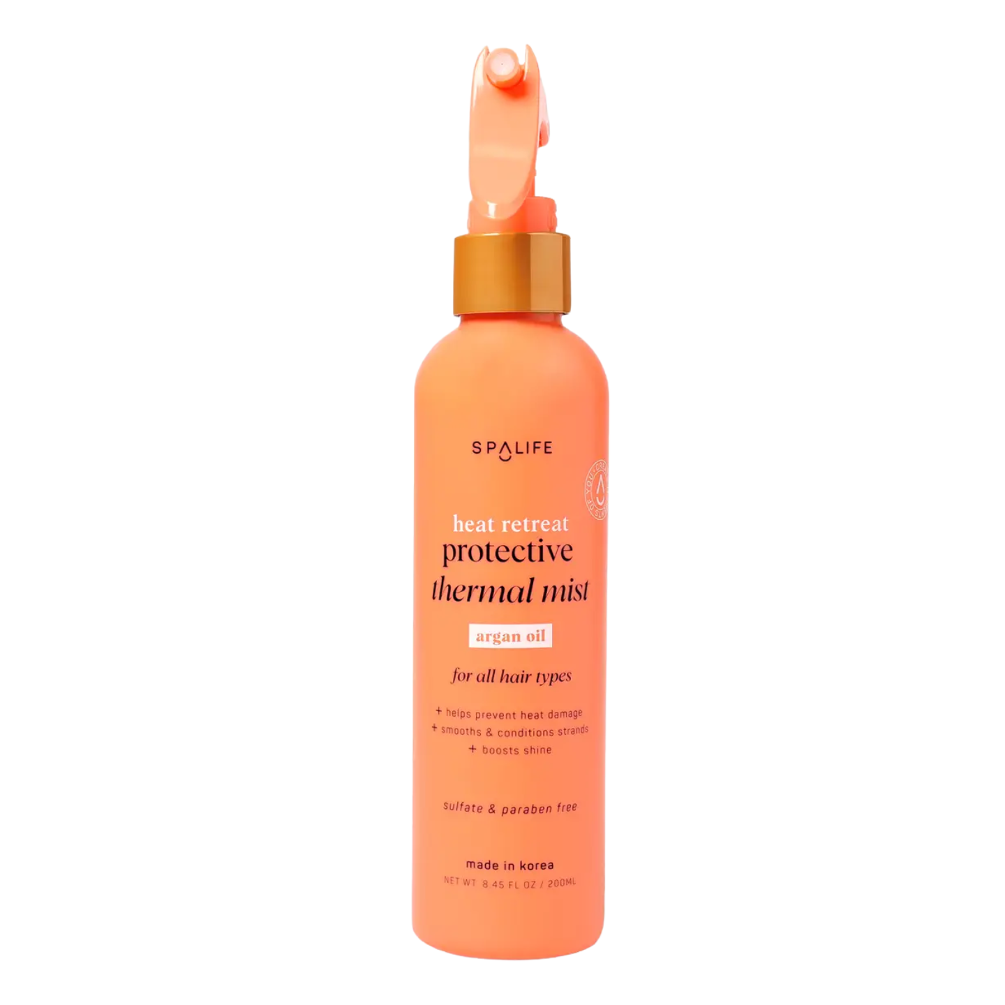 heat retreat protective thermal mist, heat protectant hair spray