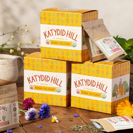 herbal loose leaf tea, tea flight, wellness tea