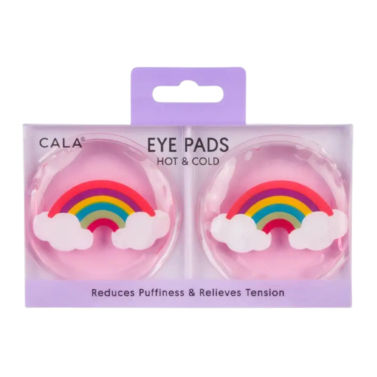 hot and cold eye pads, reduce puffiness and relieve tension