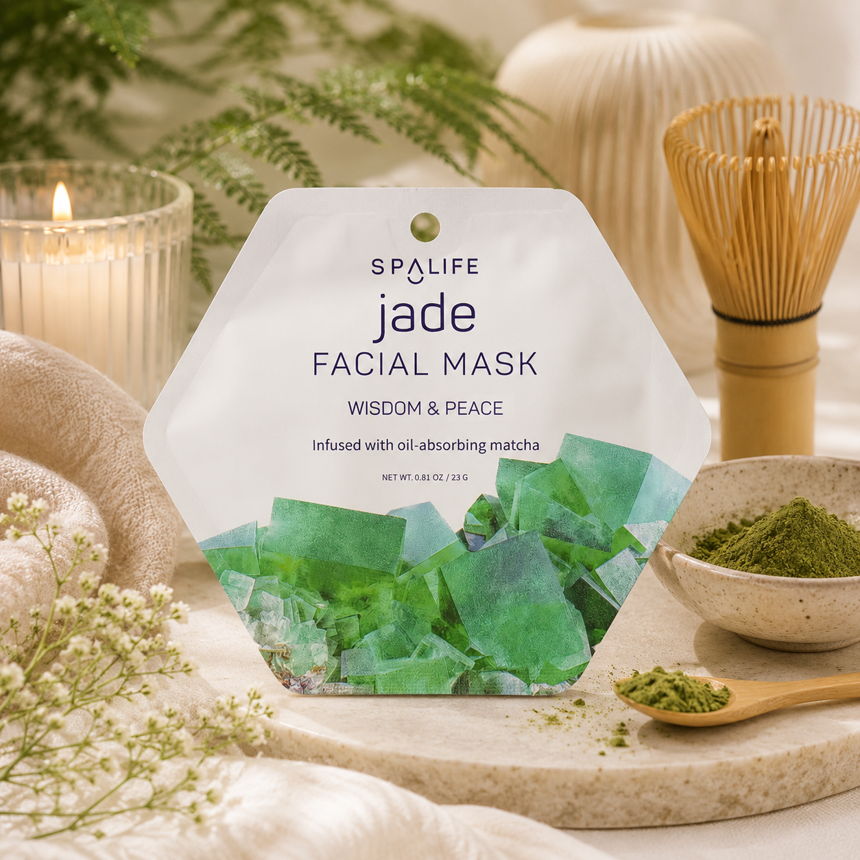 facial mask, korean skincare, sheet mask, jade crystal magic, matcha face mask, non-toxic skincare, safe for sensitive skin