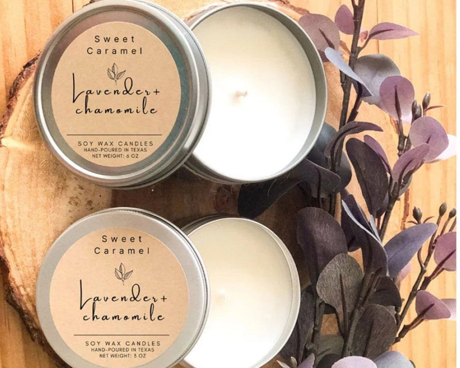 Lavender Chamomile Soy Candle
