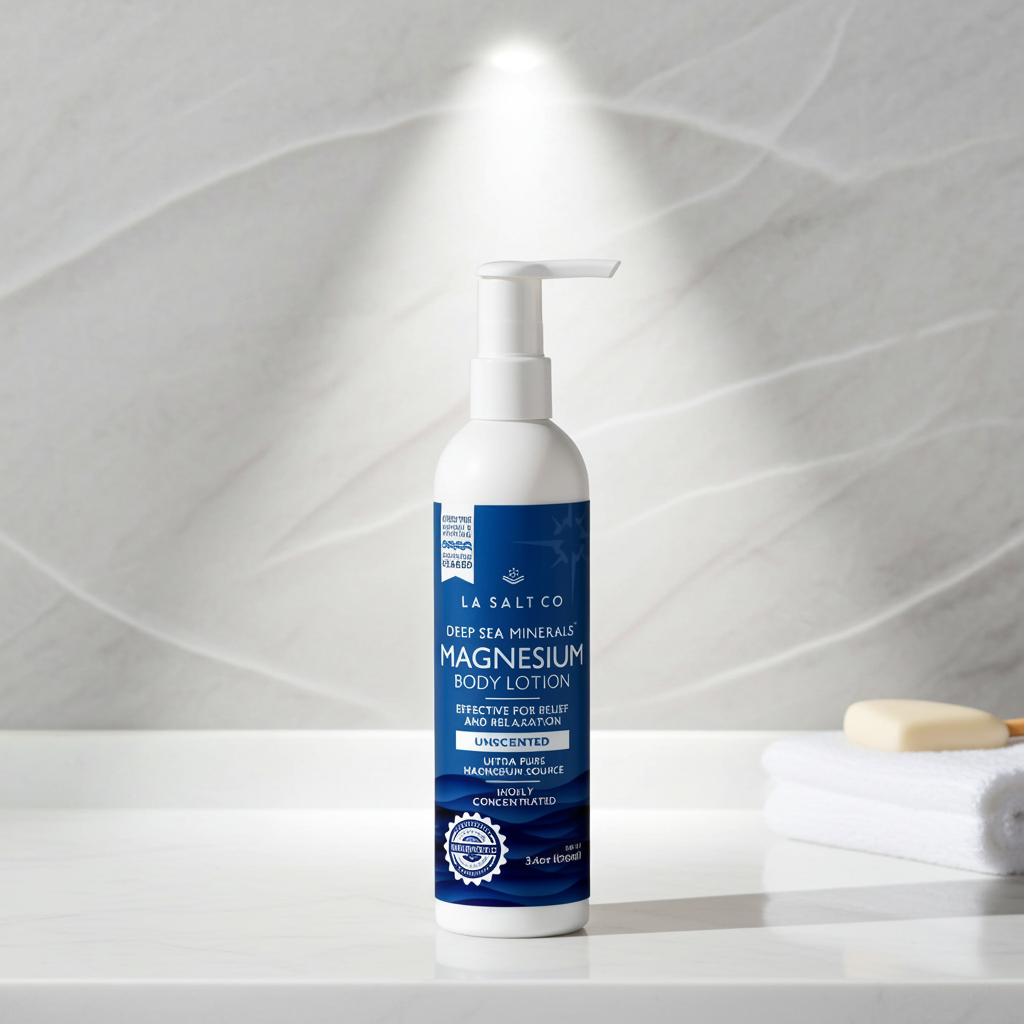 magnesium body lotion, muscle recovery, sore muscles, lotion, body cream