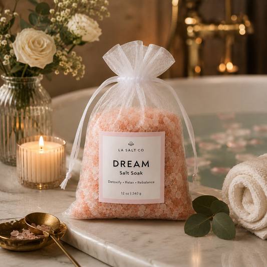 bath soak, bath salts, Himalayan salt, epsom salt, muscle recovery, bubble bath, spa bath