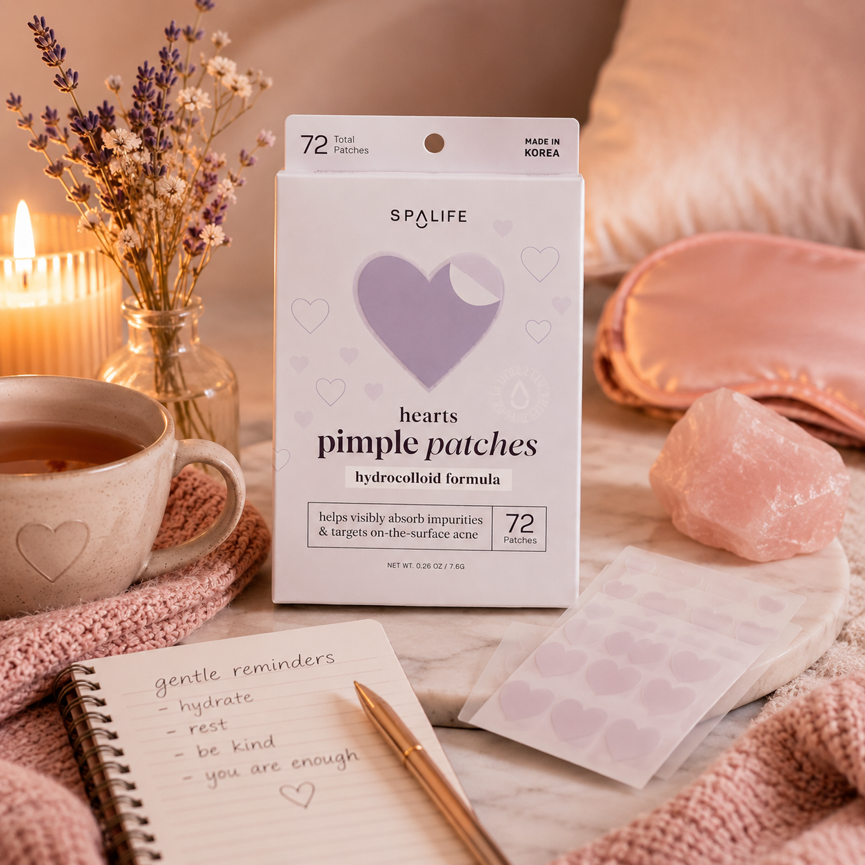 pimple patches, korean skincare, acne skincare, facial care