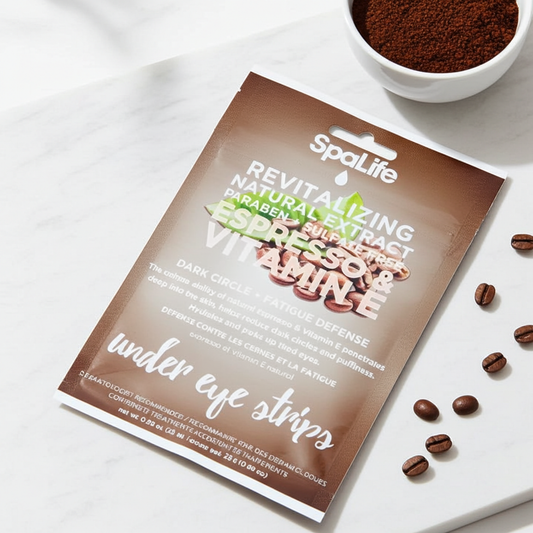 espresso and vitamin e under eye strips for dark circle and fatigue defense