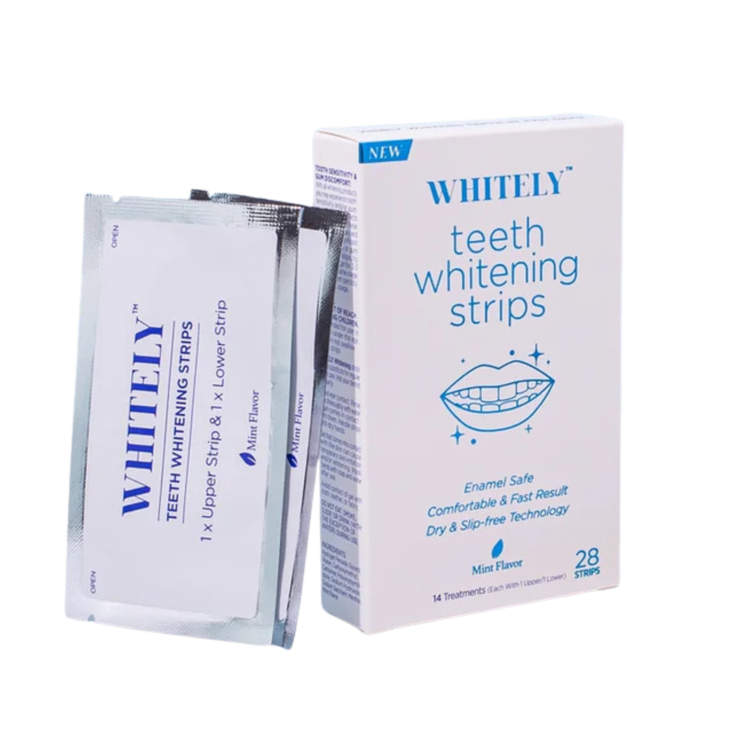 Whitely teeth whitening strips, professional teeth whitening