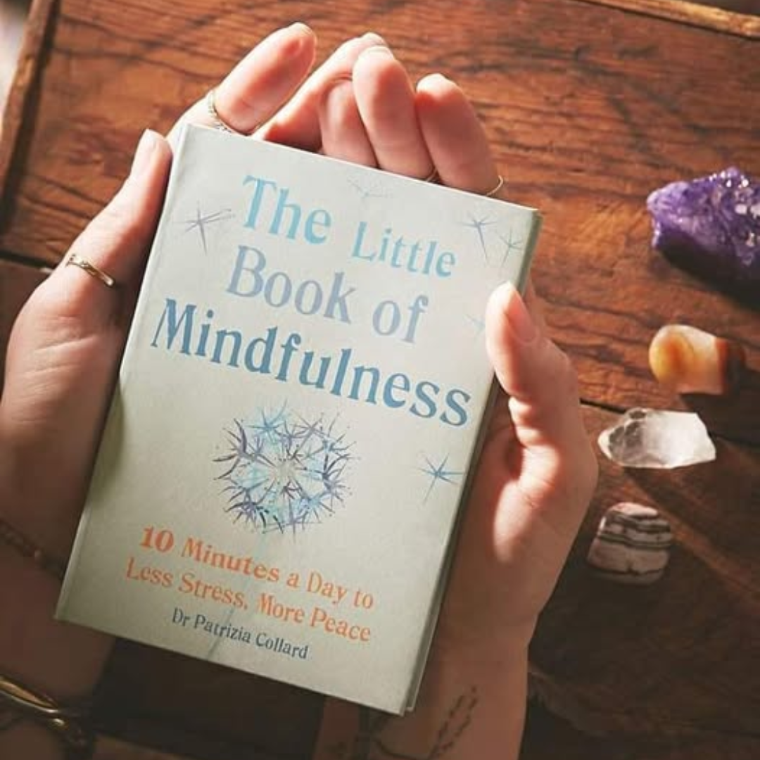 The Little Book of Mindfulness, pocket book, daily mindfulness practices, stress relief, find your peace