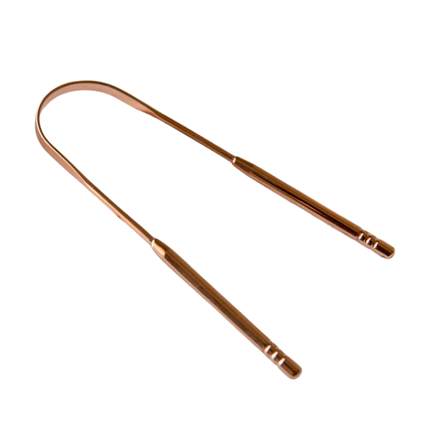 rose gold tongue scraper, oral care, oral hygiene